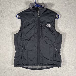 The‎ North Face Quilted Puffer Vest Women Size S Primaloft Outdoor Jogging